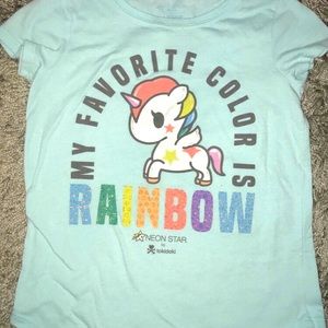 Rainbow 🌈 Unicorn 🦄 tee shirt